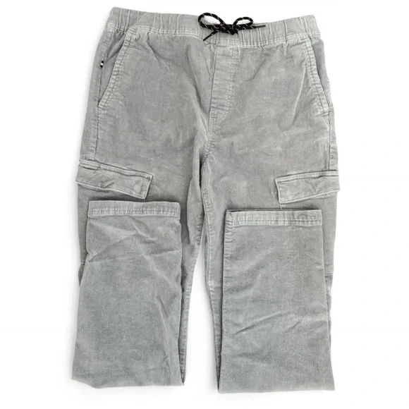 Men's Gray Cargo Pants - Picture 2 of 4